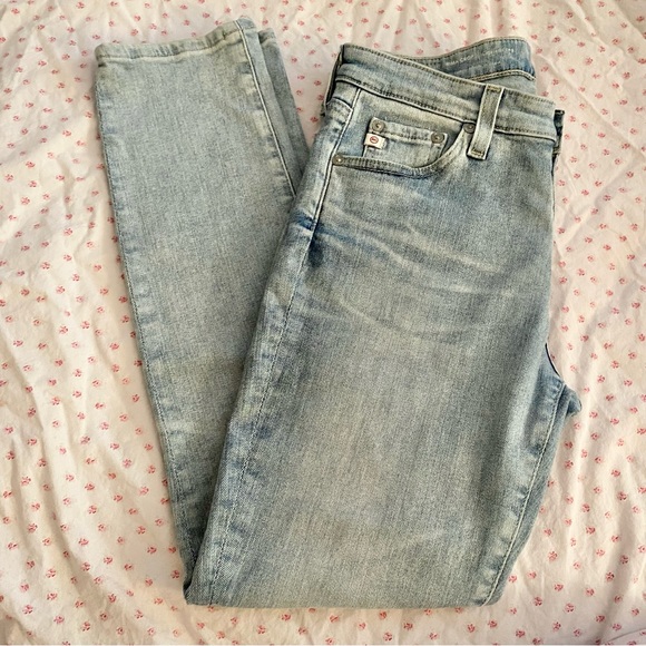 AG Adriano Goldschmied The Prima Crop Cigarette Crop AG-ED Denim Jeans Size 26 - Picture 2 of 8